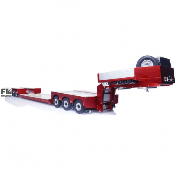 FM 8-Achs Tiefbettauflieger Hydraulisch mit Pendelachsen 1:14